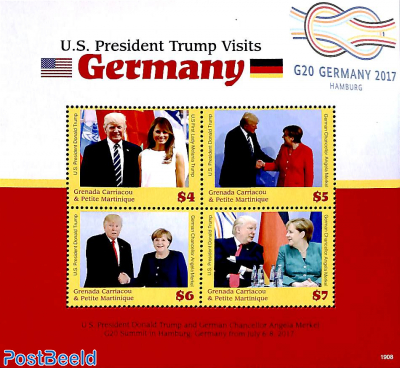 Donald Trump visits Germany 4v m/s