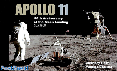 50 years moonlanding, prestige booklet