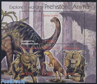 Preh. animals 4v m/s, Apatosaurus