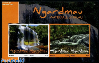 Ngardmau Waterfall 2 s/s