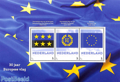 30 years European Flag s/s