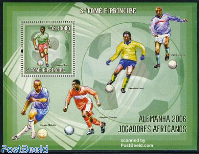 World Cup Football s/s, African stars