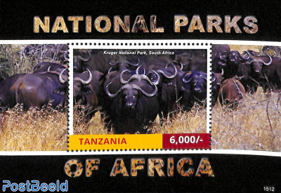 National parks of Africa s/s