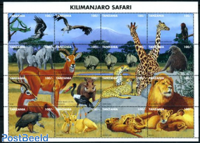 Kilimanjaro animals 16v m/s