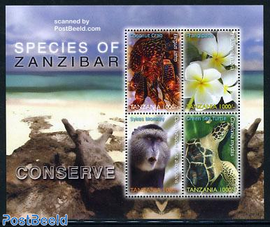 Species of Zanzibar 4v m/s