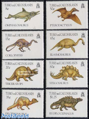 Prehistoric animals 8v