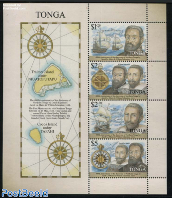 Discovery of Northern Tonga s/s