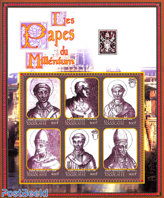 Popes in history 6v m/s