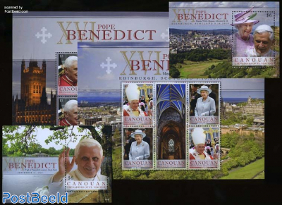 pope Benedict XVI 4 s/s