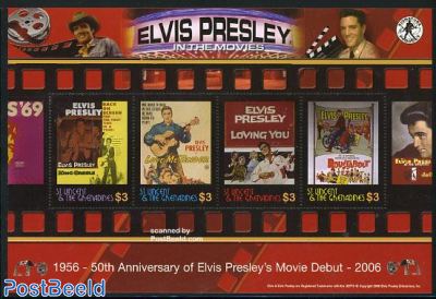Elvis Presley Movie Debut 4v m/s