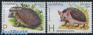 Hedgehogs 2v, joint issue Kazakhstan