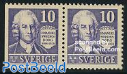 E. Swedenborg 2v (3 sides perforated)