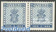 Stamp centenary booklet pair