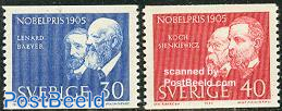 Nobel prize winners 1905 2v