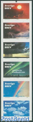 Skies 6v in booklet s-a